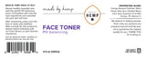 Made By Hemp: PH Balancing Face Toner