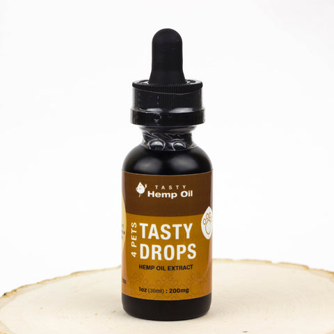 Tasty Drops 4 Pets: Hemp Oil Drops